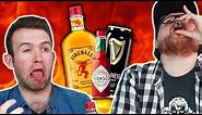 Irish People Try Fireball Whiskey Mixes