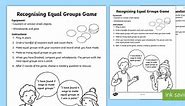 Recognising Equal Groups Game