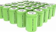 Tenergy 4/5 SubC 2000mAh NiMH Rechargeable Batteries, Flat top - 25 Pack