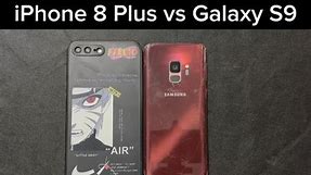 Galaxy S9 vs iPhone 8 Plus test