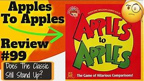 Apples To Apples Review - Bower's Game Corner #99 *The Best Family Game Of All Time? Kids Love It*