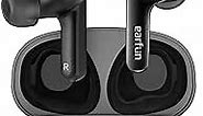EarFun® Air True Wireless Earbuds, Bluetooth Earbuds with 4 Mics, Sweatshield™ IPX7 Waterproof with Volume Control, USB-C Fast Charge, in-Ear Headphones with Wireless Charging, Deep Bass, 35H Playtime
