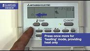 Mitsubishi Air Conditioning Control Panel How To Guide