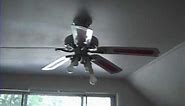 Ceiling fans switched on in my house with my new Flip camera.