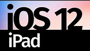 How to Update to iOS 12 - iPad, iPad Pro iPad mini iPad Air - entire process