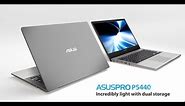 ASUSPRO Business Laptops P5440 - Incredibly light with dual storage | ASUS