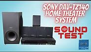 Sony DAV-TZ140 Sound Test( DVD Home Theater System)