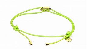 MARC BY MARC JACOBS Toucan Green Bolt Friendship Stretch Bracelet, 3.0''