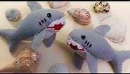 Shark Plush Tutorial 🦈🌊 | Easy & Cute Felt Craft