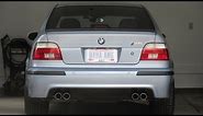 BMW E39 M5 Rear Bumper Replacement DIY