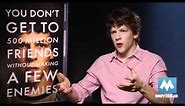 Jesse Eisenberg plays Mark Zuckerberg in THE SOCIAL NETWORK - Interview with Lex Luthor Actor