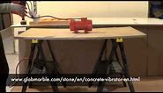 How to make an inexpensive concrete vibrating table for concrete stone