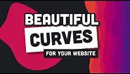 Build a Curvaceous Homepage // Wavy Background Tutorial with SVG & CSS