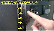 Samsung Smart TV Back Ports Explained (HDMI, Optical, USB, RCA etc..)