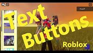 How to use Text Buttons (Roblox Studio Tutorial for New Beginners Series 2) (N207)