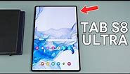 Galaxy Tab S8 Ultra Unboxing + First Impressions | ✨ [aesthetic, chill]