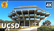 UCSD Campus Walking Tour | San Diego CA {4k} 🔊 Binaural Sound
