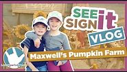 Learn How to Sign Fall Signs - See it Sign it VLOG (ASL)