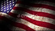 USA american old grunge flag