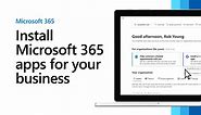 Install Microsoft 365 apps