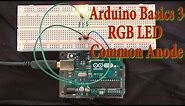 RGB LED Common Anode Arduino