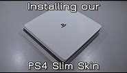 How to install our PS4 Slim Skin