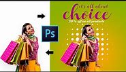 #EP4 Learn to Design Fashion Ad Banner in Photoshop CC