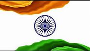 Independence Day | India Flag Animation Colour Green White Orange Motion Animated Background GFX VFX