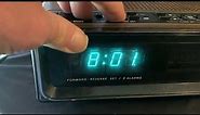 Panasonic RC-95 Dual ALARM AM/FM Clock Radio Setting Instructions