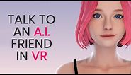 REPLIKA - Free App for Chatting with AI Friend in Virtual Reality