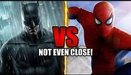 Why Batman VS Spider-Man Isn't Even Close!