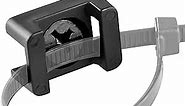 Pro-Grade, Slim, 1x .6 Cable Tie Mounts With Screws 100 Pack. High Strength, Black Zip Tie Bases For Wire Management. Permanently Anchor To Wall, Desk or Baseboard. Run Cords at Your Home or Office
