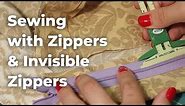 Learn How To Sew: Sewing Zippers 101 (Episode 12)