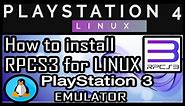 How to install PS3 EMULATOR ( rpcs3 ) for LINUX | PS4 Psxitarch Linux v2 |