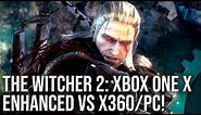 [4K] The Witcher 2: Xbox One X Enhanced vs PC vs Xbox 360 Comparison!