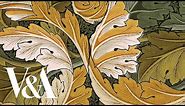 How was it made? Block printing William Morris Wallpaper | V&A