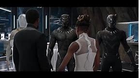 BLACK PANTHER New Suit Scene | HD Video