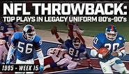 Giants’ top plays wearing legacy uniforms in 80s, 90s vs. Washington | NFL Throwback