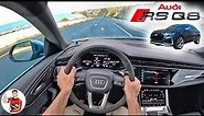 The 2023 Audi RSQ8 is a Clean-Shaven Bully (POV Drive Review)