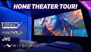 AMAZING 7.2.4 - 8K Home Theater Tour 2023! TRINNOV // MadVR // JVC NZ8 // Wisdom Speakers!