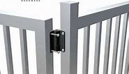 Gate hinges with Adjustable Tension from Safetech Hardware