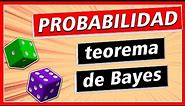 🎲 Teorema de Bayes ➤ Explicación y Ejercicio Resuelto