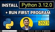 How to install Python 3.12.0 on Windows 10