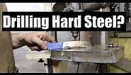 Knifemaking Hack : Drilling Hardened Steel Tang