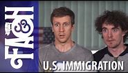 Getting Past US Immigration - Foil Arms and Hog