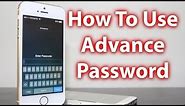 How To Advance Password Protect iPhone, iPad and iPod Touch - Secure Passcode
