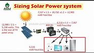 how to size a solar power system for your home