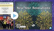 New Year Resolutions Information PowerPoint
