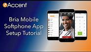 Quickly setup Bria Mobile VoIP softphone on your phone system