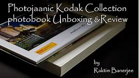 Photojaanic Kodak Collection Photobook unboxing and review.